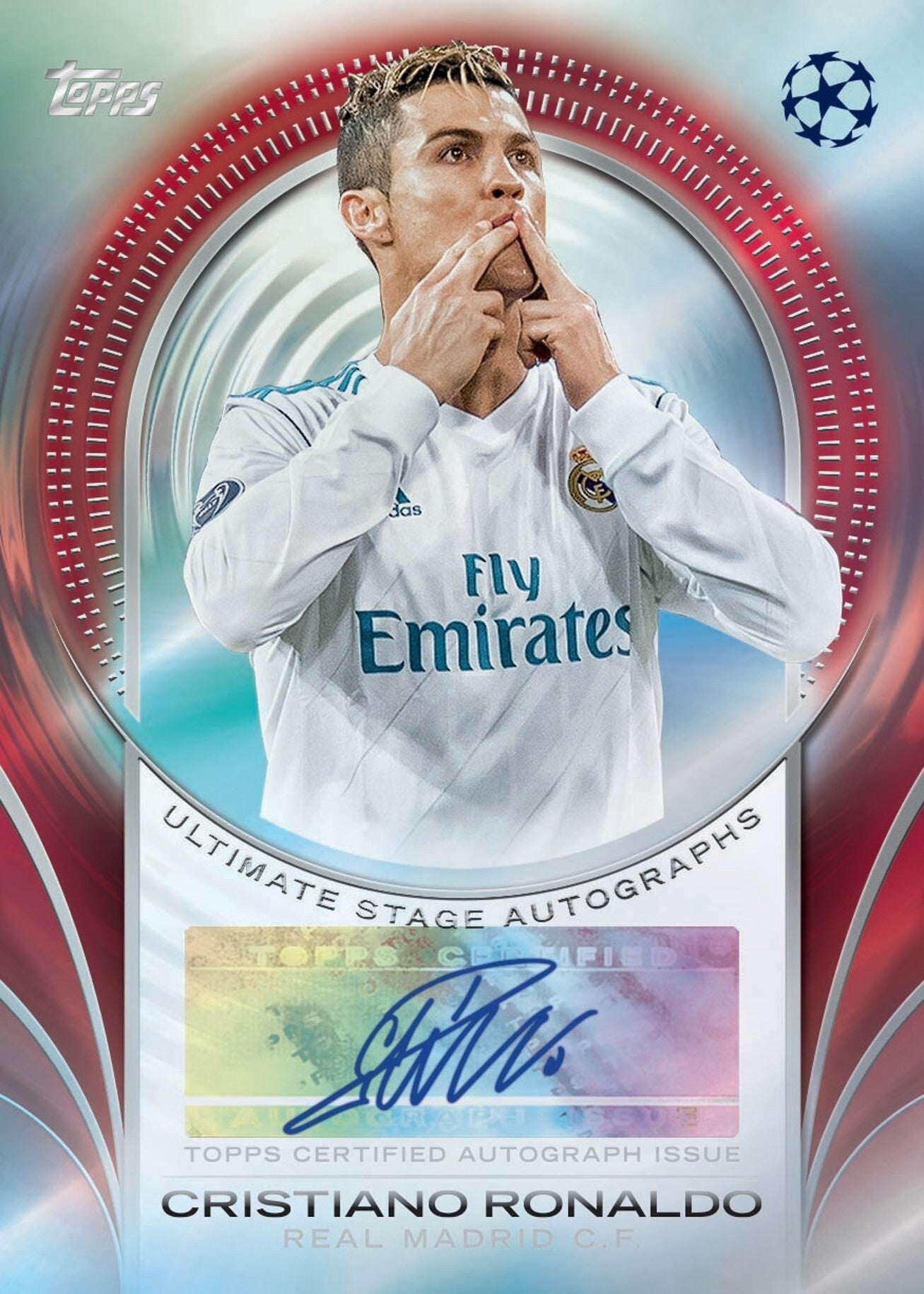 2024-25 Topps UEFA Club Competitions Soccer Hobby Box