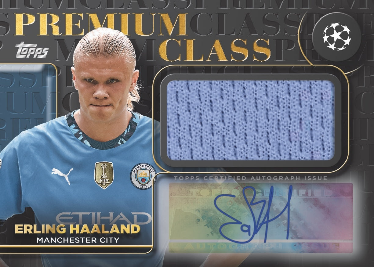 2024-25 Topps UEFA Club Competitions Soccer Hobby Box