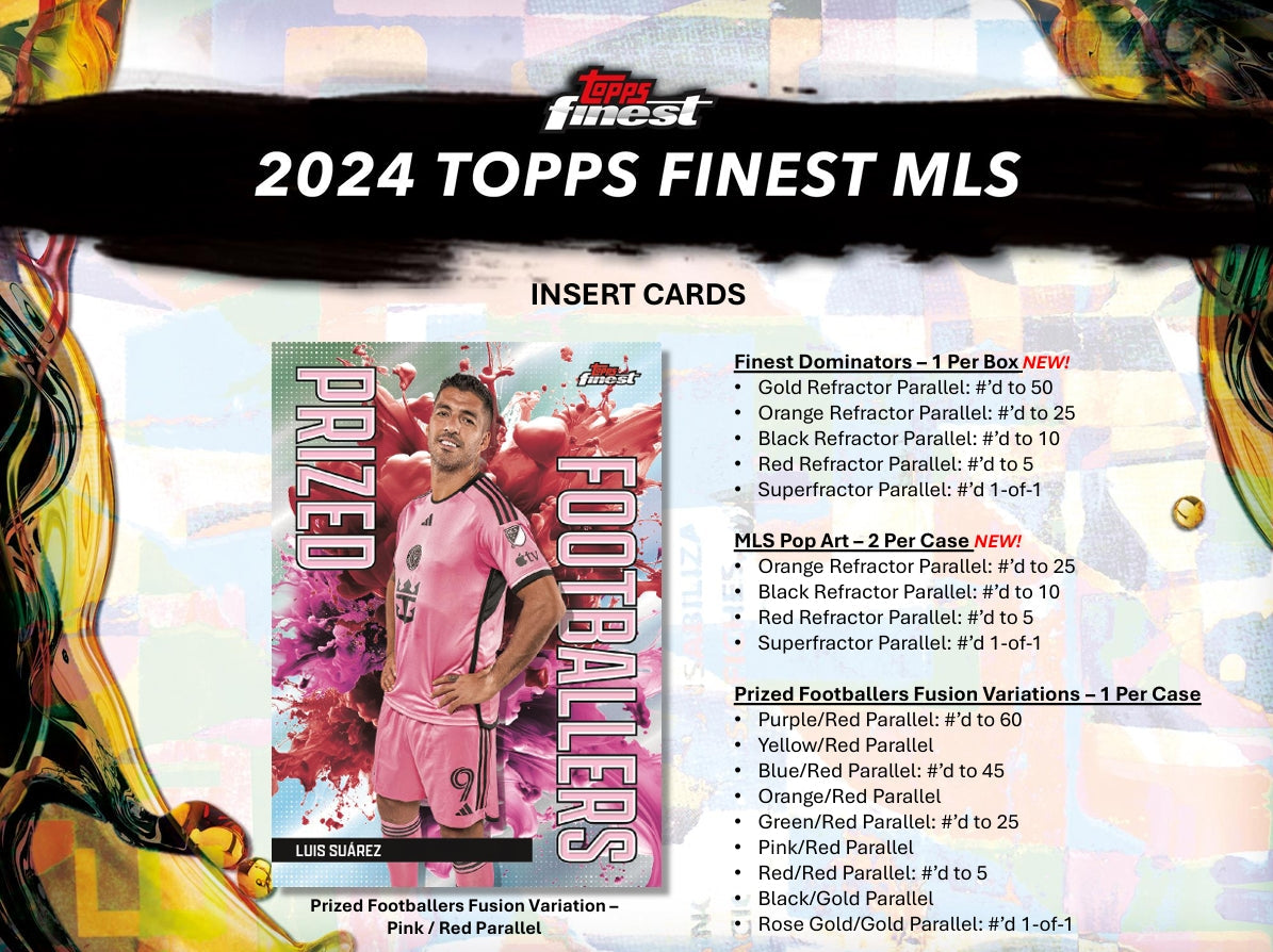 2024 Topps MLS Finest Hobby Box