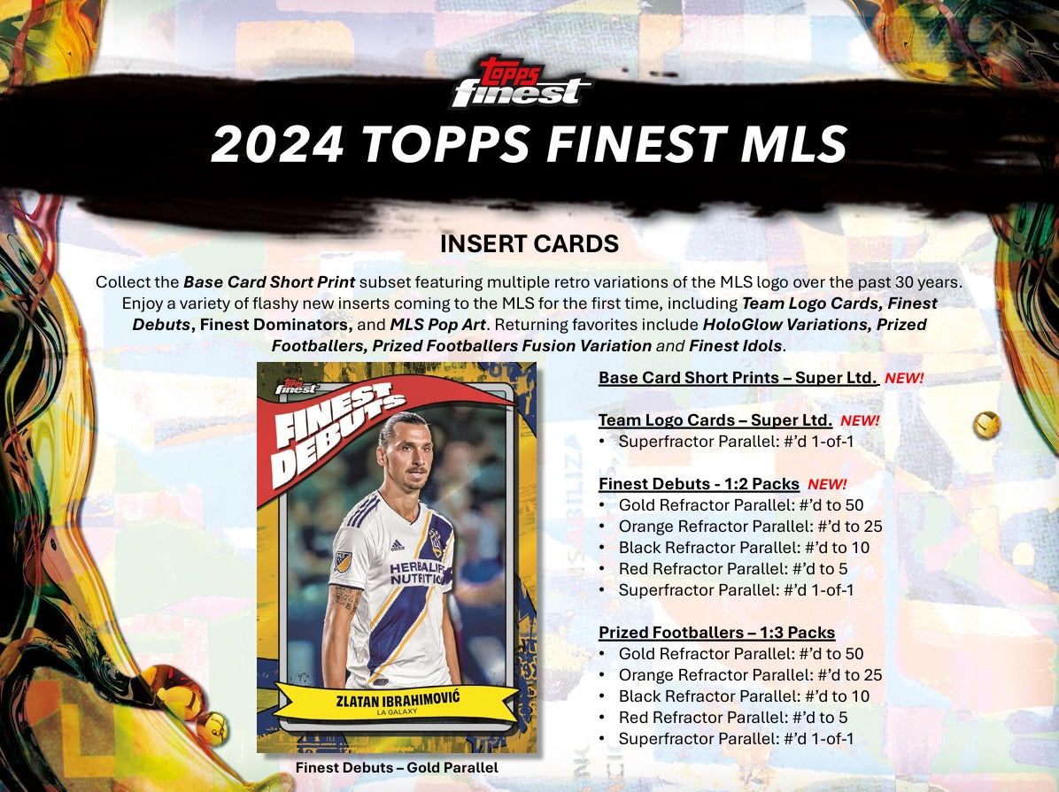 2024 Topps MLS Finest Hobby Box