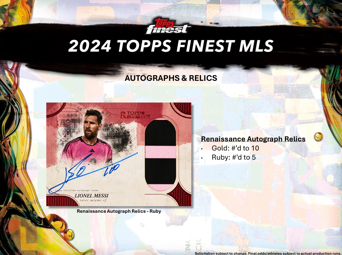 2024 Topps MLS Finest Hobby Box
