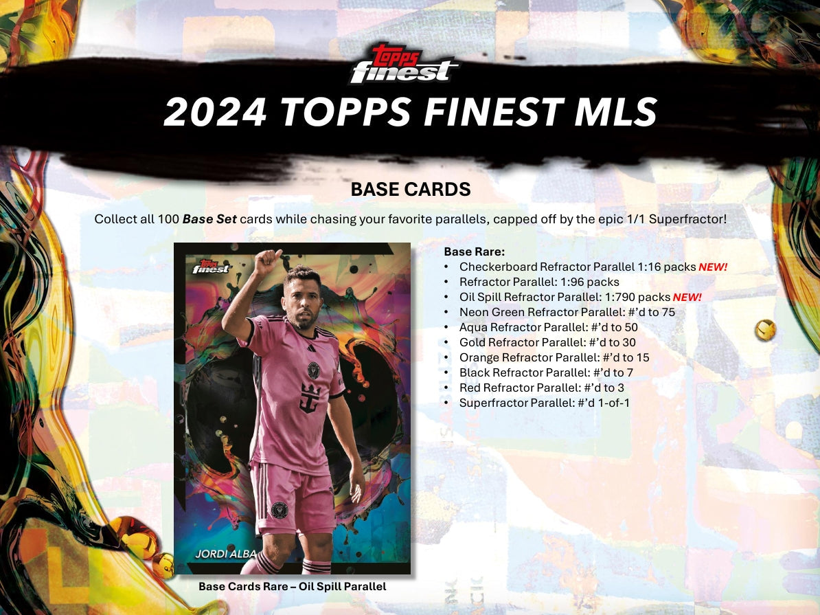 2024 Topps MLS Finest Hobby Box