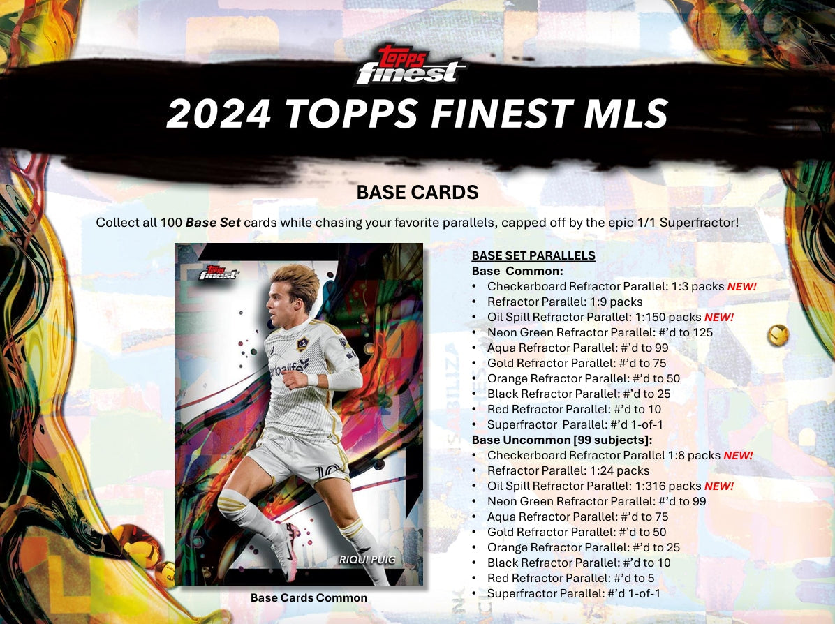 2024 Topps MLS Finest Hobby Box