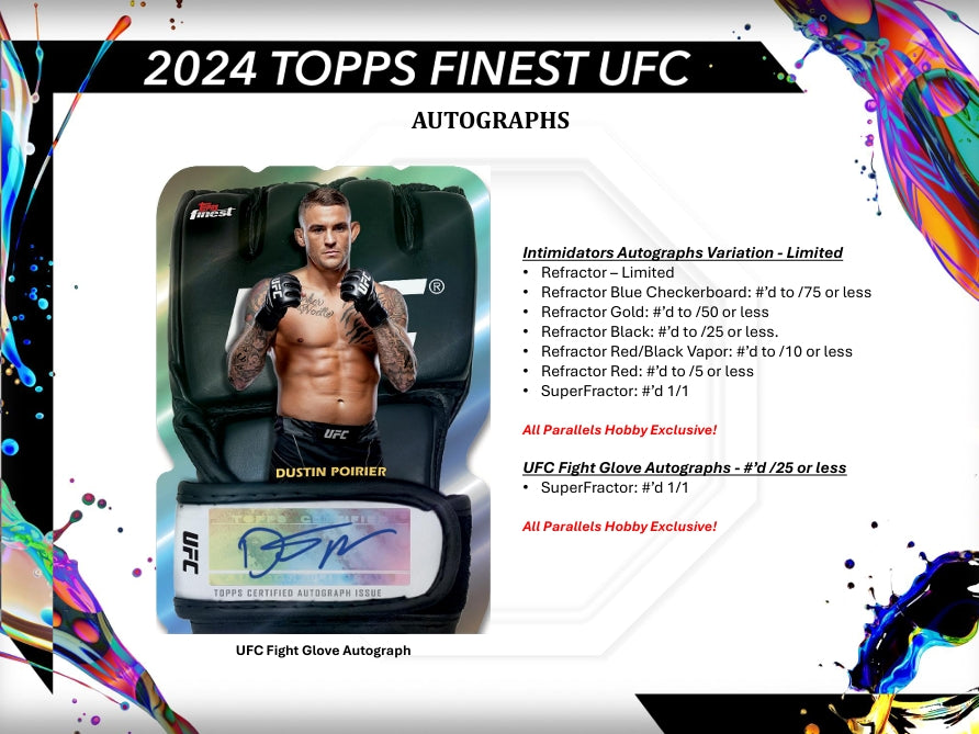 2024 Topps UFC Finest Hobby Box